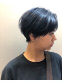ネイビーブルー_マニッシュショート_新田 廉_0062