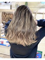 トーク 伊丹本店(TAL'KE)&nbsp;TAL'KE/バレイヤージュ×ベージュブロンド_474