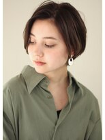サーカス バイ ビュートリアム 青山(CIRCUS by BEAUTRIUM)&nbsp;前髪長め　手入れ簡単　ニュアンス　パーマ　ショートボブ