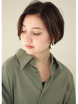 サーカス バイ ビュートリアム 青山(CIRCUS by BEAUTRIUM) 前髪長め　手入れ簡単　ニュアンス　パーマ　ショートボブ