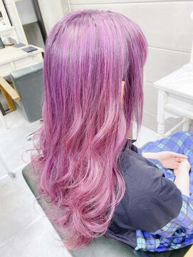 デイズ(days) ピンクデザインカラー ☆ハイライトブリーチカラー