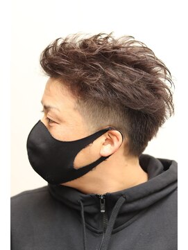 ヘアーアンドグルーミング ヨシザワインク(HAIR&GROOMING YOSHIZAWA Inc.) 【ヨシザワ人形町】ストリートオールバックパーマ&ツーブロック