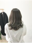 LUTIN美髪コース透明感アッシュヘア