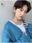 【The C 森谷やよい】韓国ヘア◎センターパートショート