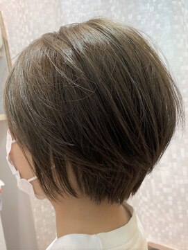 アズールサン 草加西口店(azule-sun) 30代40代大人かわいいヘア　ショートボブサンドベージュ[草加駅]