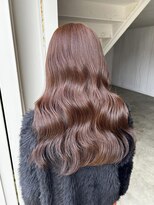 ペコリ ヘアールーム(PecoRi HAIR ROOM) 韓国風　オレンジブラウン