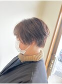 癖毛ショートスタイル