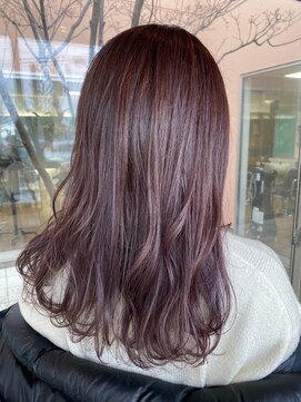 クロエ バイ ラヴィズム 小針店(CLOE by LUVISM) ブリーチなし！大人っぽラベンダーピンク