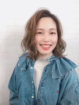 ニスル 町田店(NISURU) 似合わせカット/大人ガーリー/ダークアッシュ/着物/町田/町田駅