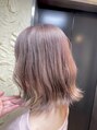 ロッソバイアルター 鎌取(ROSSO by aL-ter)&nbsp;デザインカラーでハイトーンも得意です◎［鎌取駅/髪質改善］