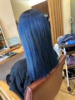 ヘアーコレット(hair Colet)&nbsp;ブルーオンブルーカラー