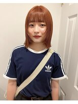 チーカ(chica) face layer×orange beige