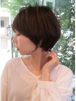 ティアラ 桜木町(TIARA)&nbsp;大人可愛い丸みショート20代30代40代ショートボブひし形ショート