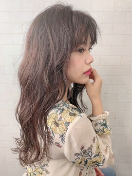 ニスル 町田店(NISURU) 似合わせカット/大人ガーリー/ダークアッシュ/着物/町田/町田駅