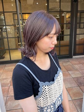 リベルテ(Liberte) 《Liberte》ラベンダーベージュ/ピンクラベンダー/ボブ