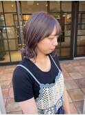 《Liberte》ラベンダーベージュ/ピンクラベンダー/ボブ