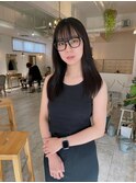 大人ぱっつんスタイル