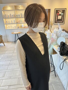 カシェ シモムラ(Cashe'e SHIMOMURA) オリーブベージュ