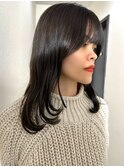 内巻きレイヤーカット