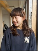 ワイドバングスタイル