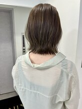 キラーナセンダイ(KiRANA SENDAI) オリーブベージュ×抜け感ボブ