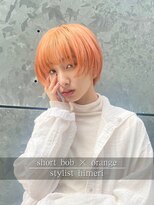 アミー 銀座(Ammy)&nbsp;ボブ/オレンジ/ダブルカラー