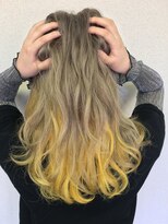 ラックスビーギャラリー なんば駅前店(LUXBE GALLERY)&nbsp;＊津村＊style by LUXBE＊ミルクティー&インナーグラデーション