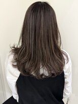 リル バイ ジルブラン(Lil by JIL BLAN)&nbsp;前髪　こなれミディ　イメチェン　ウェーブパーマ　韓国マッシュ