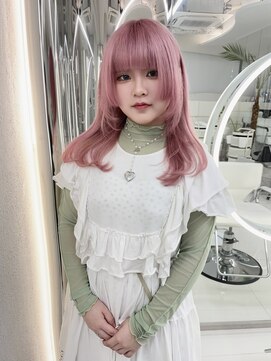 ガガ 心斎橋(GAGA) 韓国/ハイトーンカラー/ワンホンヘア/レイヤーカット/髪質改善