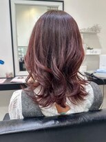 アパカバール 鳳店(Apa kabar)&nbsp;ブリーチなしピンクブラウン