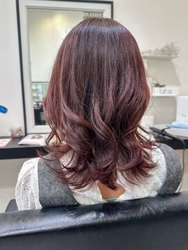 アパカバール 鳳店(Apa kabar) ブリーチなしピンクブラウン