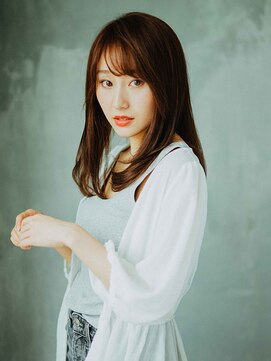 ココカラーアンドカット マルナカ福富店(CoCo Color&Cut) 内巻きストレートロング☆20代30代40代50代