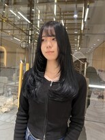 ゼスト フィーノ(ZEST fino) 【中野花純】ブルーブラック×レイヤーカット