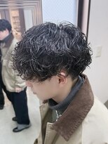 シャンプーボーイアネックス(SHAMPOO BOY Annex)&nbsp;メンズマッシュ　縦落ちツイストスパイラルパーマ　佐世保