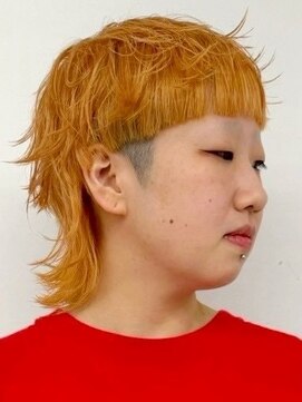 ウィコ 新宿(WICO) オレンジヘア[新宿駅/ホワイトブロンド/イメチェン/美髪]