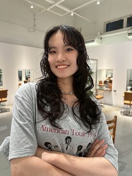 パークレター(Park.LETTER) コテ巻き風パーマ