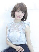 ソース 枚方(SOURCE)&nbsp;艶髪♪透明感マロンブラウンカラー