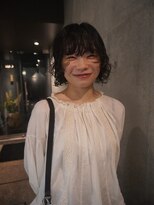 カシ 中目黒(CASI)&nbsp;直毛さんにおすすめ！癖毛風パーマで楽しむボブ