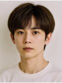 ナチュラルマッシュ刈り上げなし10代20代30代40代