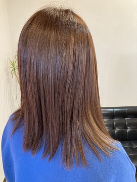 ヘアーフリーティー Hair freety 自然な丸みのナチュラル縮毛矯正#袋井駅#縮毛矯正#髪質改善