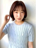 モッズヘア 上尾西口店(mod's hair)&nbsp;冬の小顔◎暗髪ショートボブ×透明感艶カラーp上尾