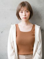 ニューヨークニューヨーク 寝屋川店(NYNY)&nbsp;ゆるふわミディアム/ハッシュカット/ベージュ/韓国レイヤー