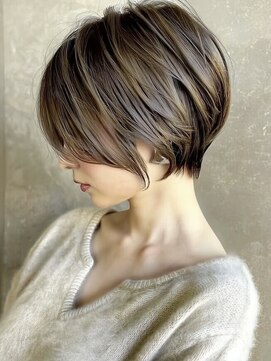 エダ 鎌倉(edA.) 小顔ショート#ショート#ボブ#30代#40代