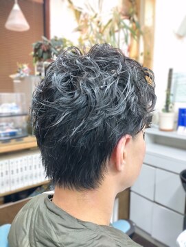 ヘアーサロン ウエダ(Hair Salon UEDA) アップバングパーマ