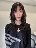 レイヤーカット / うすめぱっつん