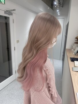 melt.tokyo【メルトトウキョウ】【4月中旬NEW OPEN（予定）】 インナーカラー/トリートメント/デザインカラー/ペールピンク