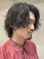 マグカーネバイフィフス オカヤ(Mag KANE by fifth okaya) 岡谷ツイストスパイラルパーマツイスパツイストパーマッシュ30代