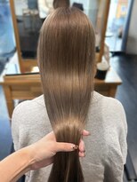 エムプラス 二子玉川(Mplus)&nbsp;●ケアブリーチ1回で作るミルクティーベージュ●Mplus鎌田