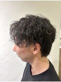波巻きツイストスパイラル &nbsp;無造作パーマ