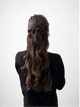 カスミ 霞(KASUMI) 大人可愛いロングハーフアップ~Long Half-up Hairstyle~
